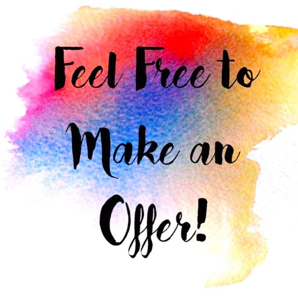 Feel free to make  an offer